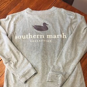 Southern Marsh long sleeve T-shirt